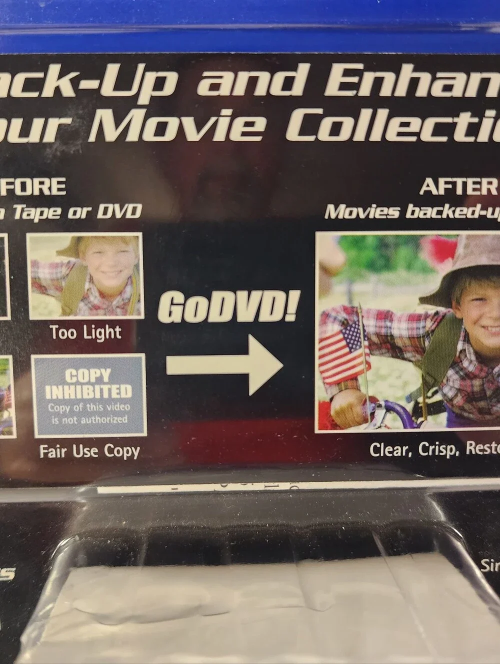 Go DVD Back up Your Movie Collection, Allows One Touch DVD Recording CT-200 NEW